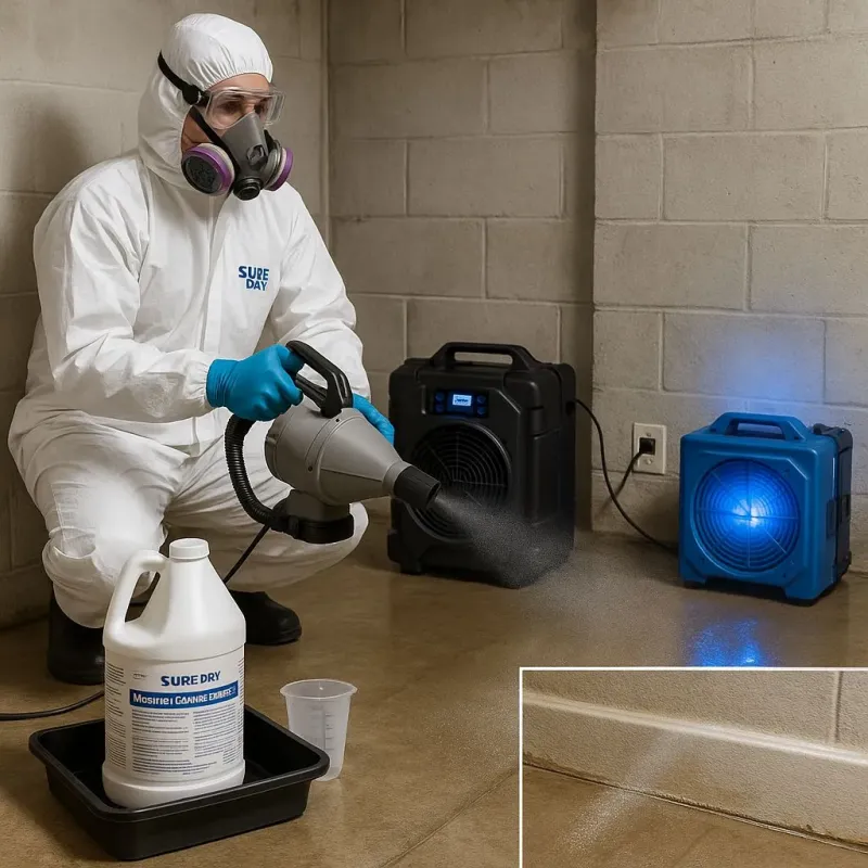 Sanitization and Odor Removal process in Cortez, FL