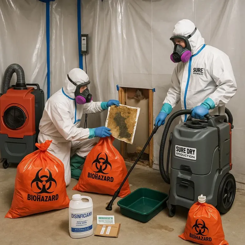 Contaminated Water Handling Protocols process in Cortez, FL
